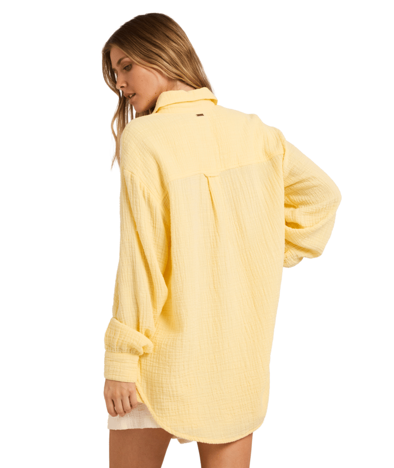 Billabong Wanderer Ls Wvn Shirt in SUNLIGHT