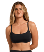 Billabong Sol Searcher Mia Dd Bralette in BLACK PEBBLE