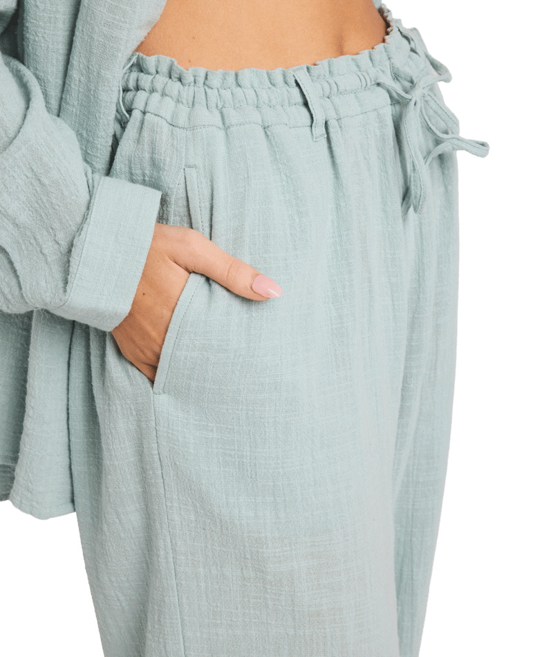 Billabong Calais Drawstring Pant in BLUE LIGHT