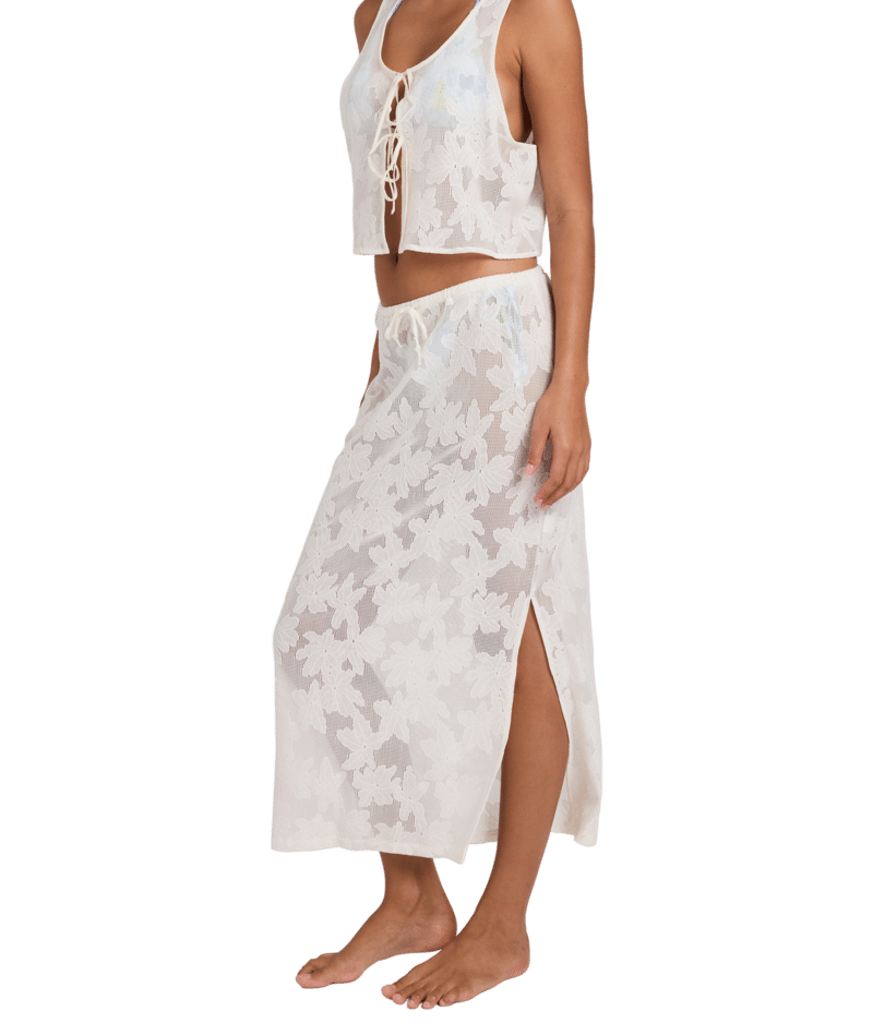 Billabong Salt Bloom Skirt in SALT CRYSTAL