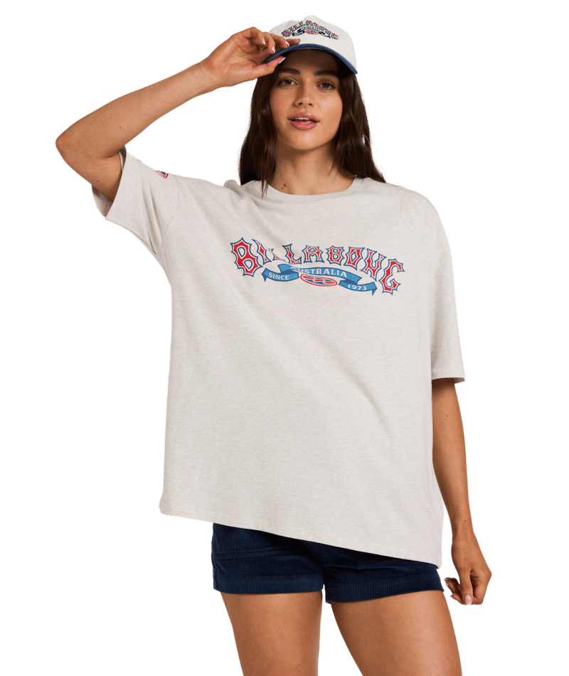 Billabong Since 73 Culture Tee in GREY MARLE