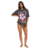Billabong Paradise Fiesta Tee in OFF BLACK