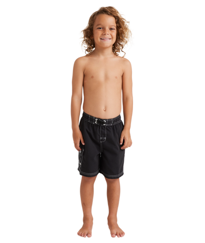 Billabong Groms Throw On in BLACK