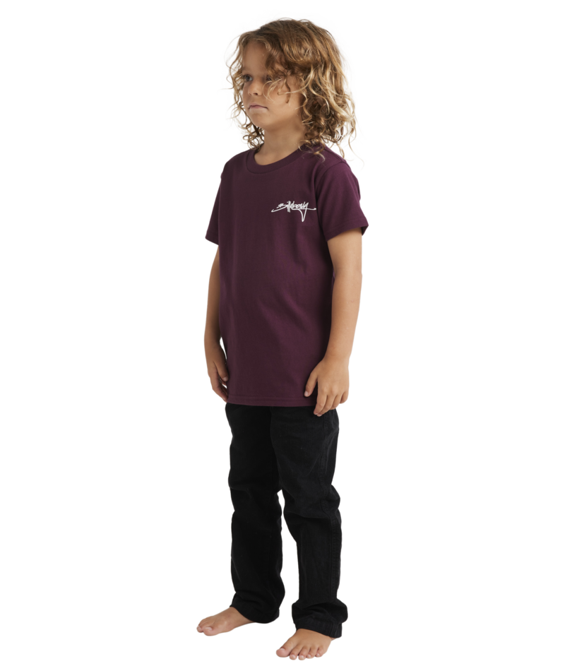 Billabong Trucker Ss in PLUM