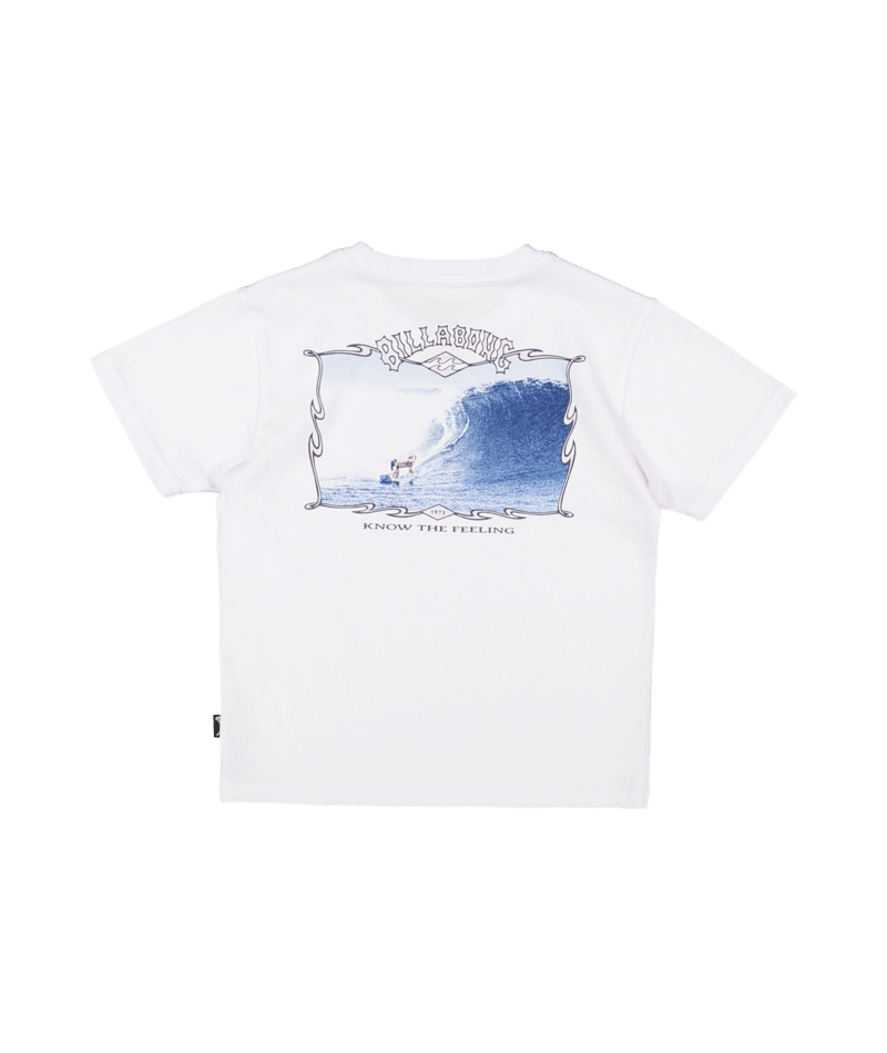 Billabong Groms Legacy Ss in WHITE
