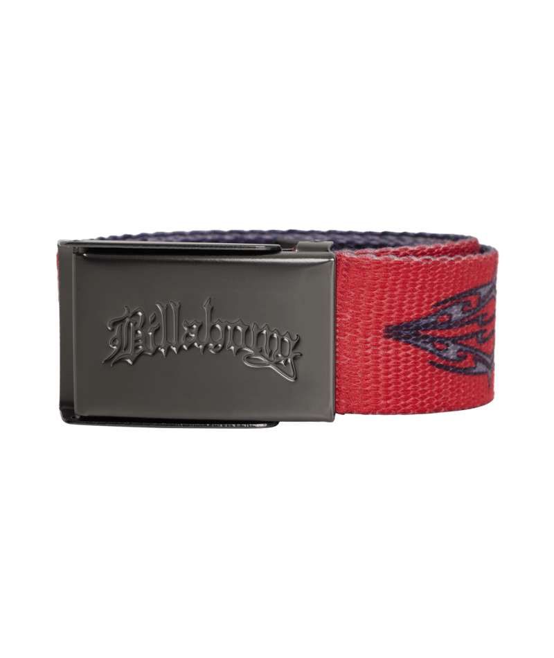 Billabong Immortal Core Belt in CORE RED