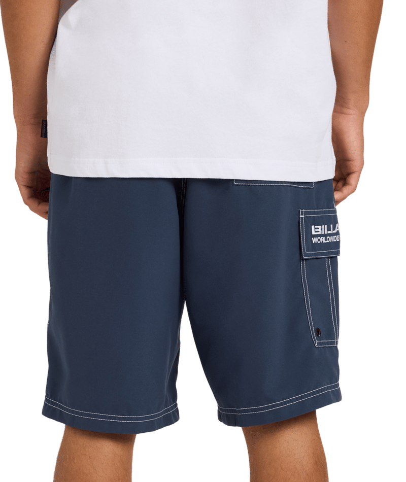 Billabong Throw On in DUSTY INDIGO