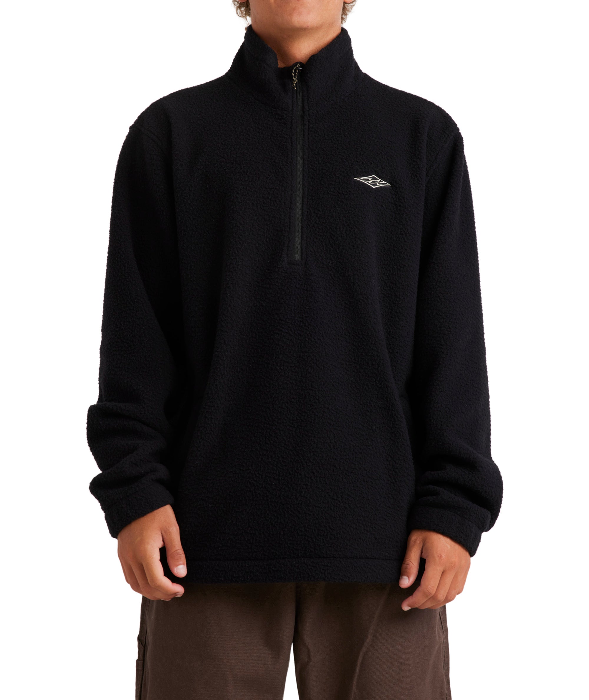 Billabong Adiv Boundary Mock Neck in BLACK