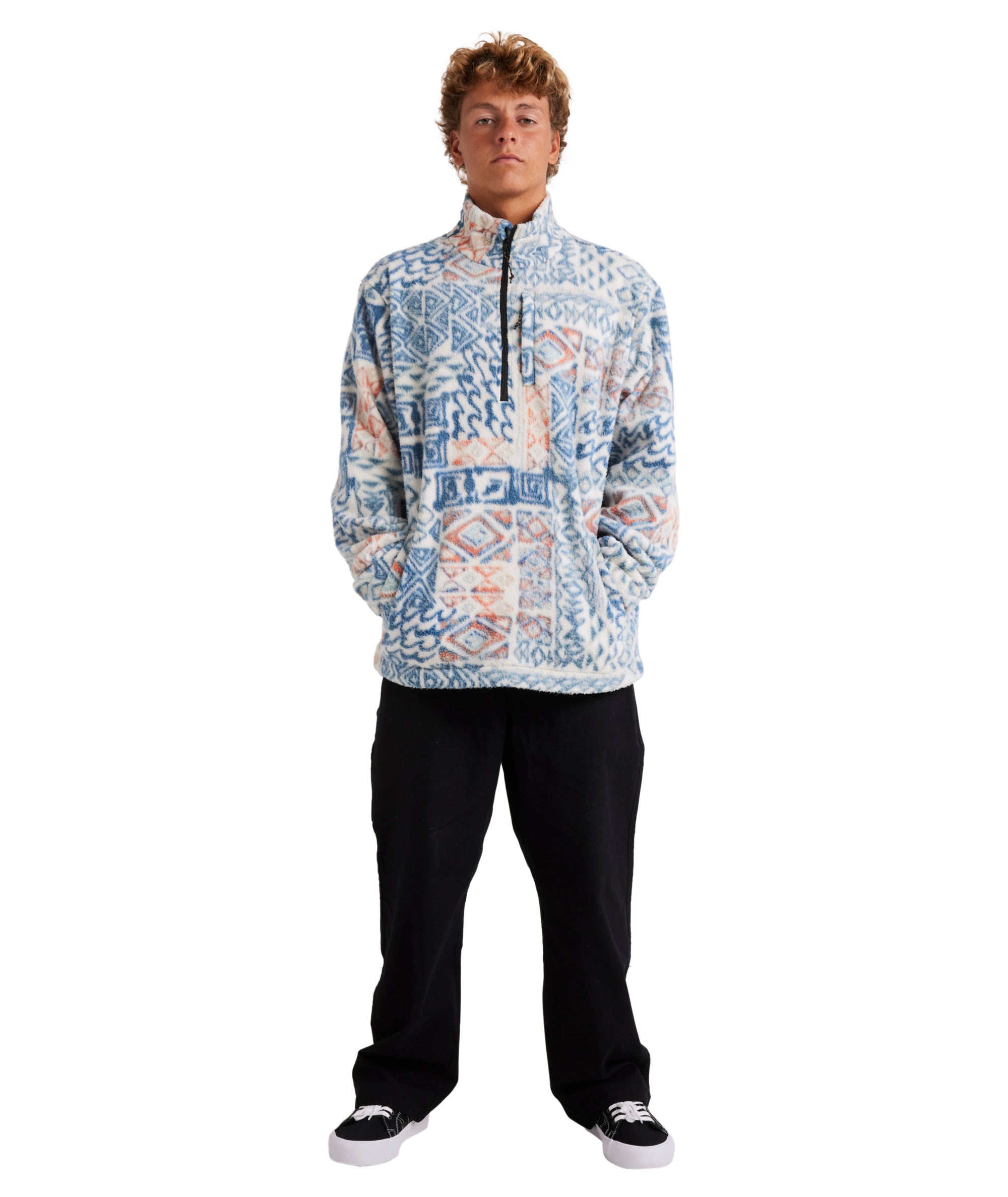 Billabong Adiv Boundary Mock Neck in OAT