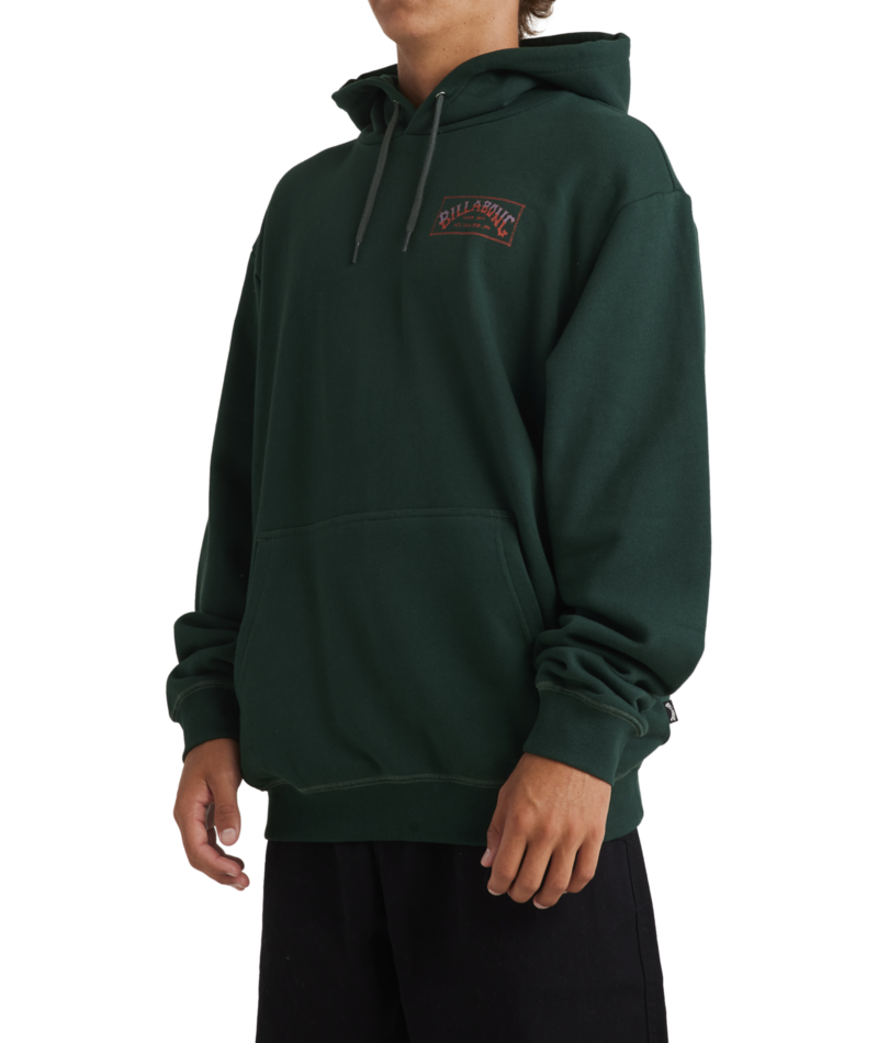 Billabong Vintage Arch Pop Hood in Deep Forrest