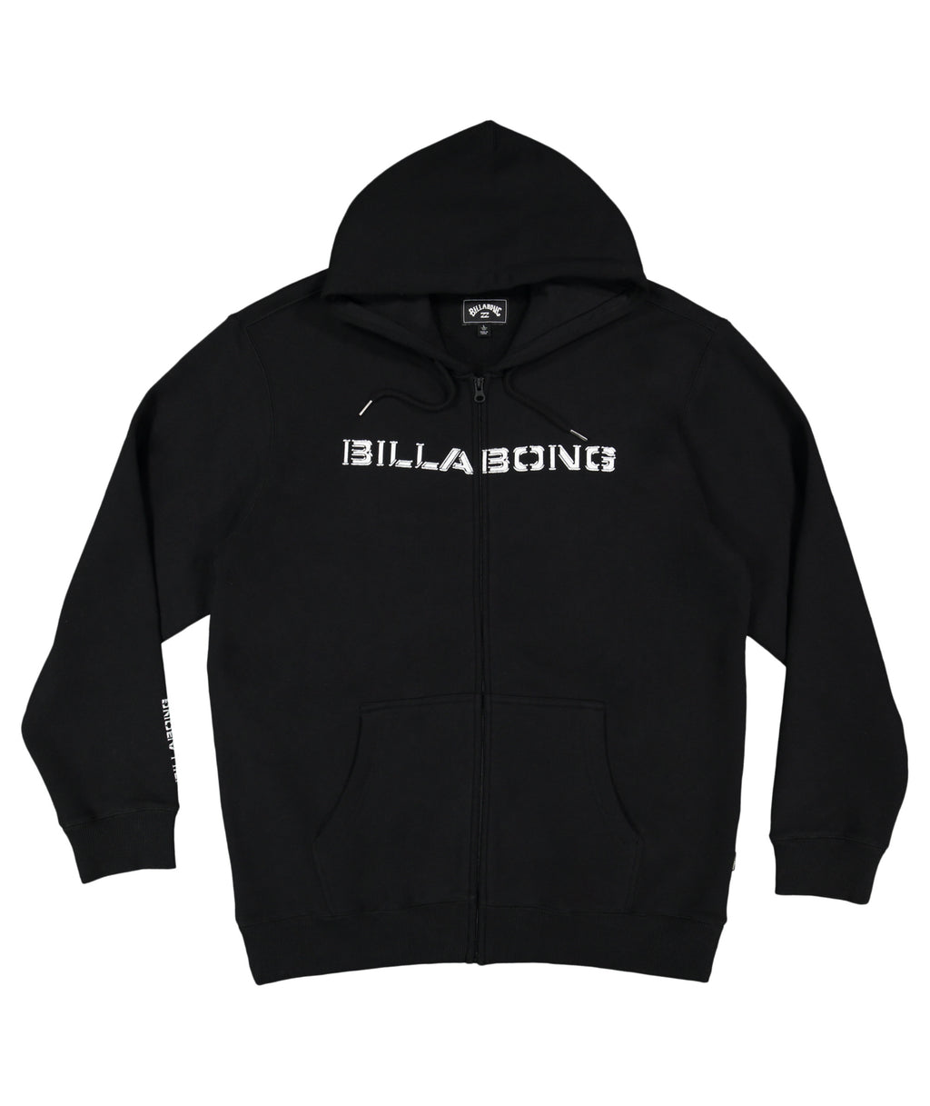 Billabong Chrome Zip Thru in BLACK
