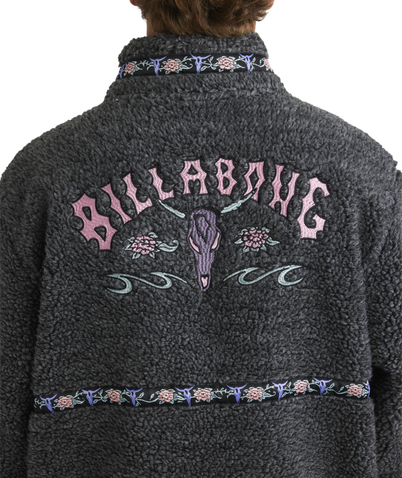 Billabong Occy Tombstone Pullover in BLACK HEATHER