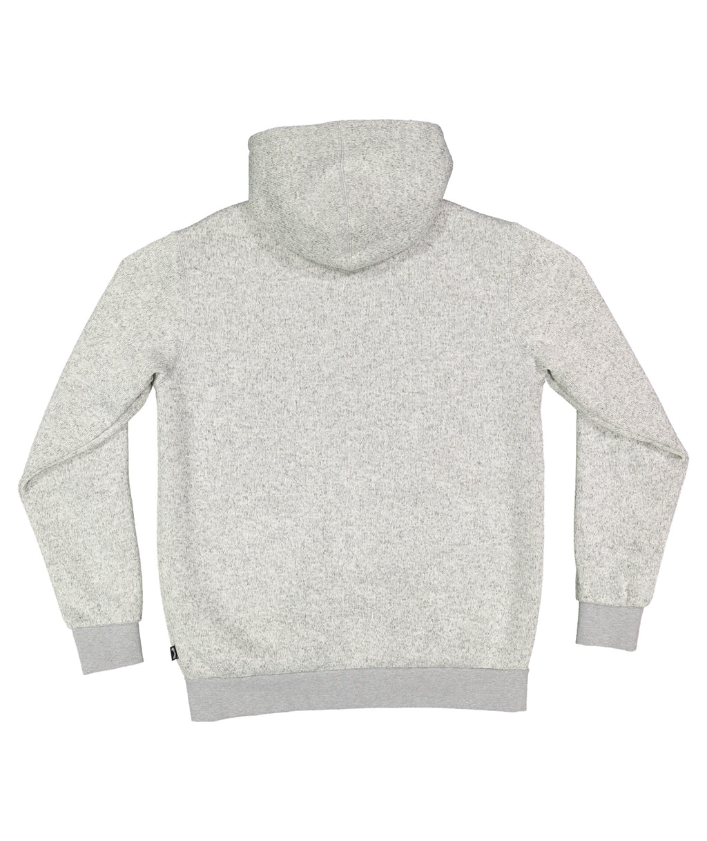 Billabong Revolt Zip Thru Hood in LIGHT GREY HEATHER