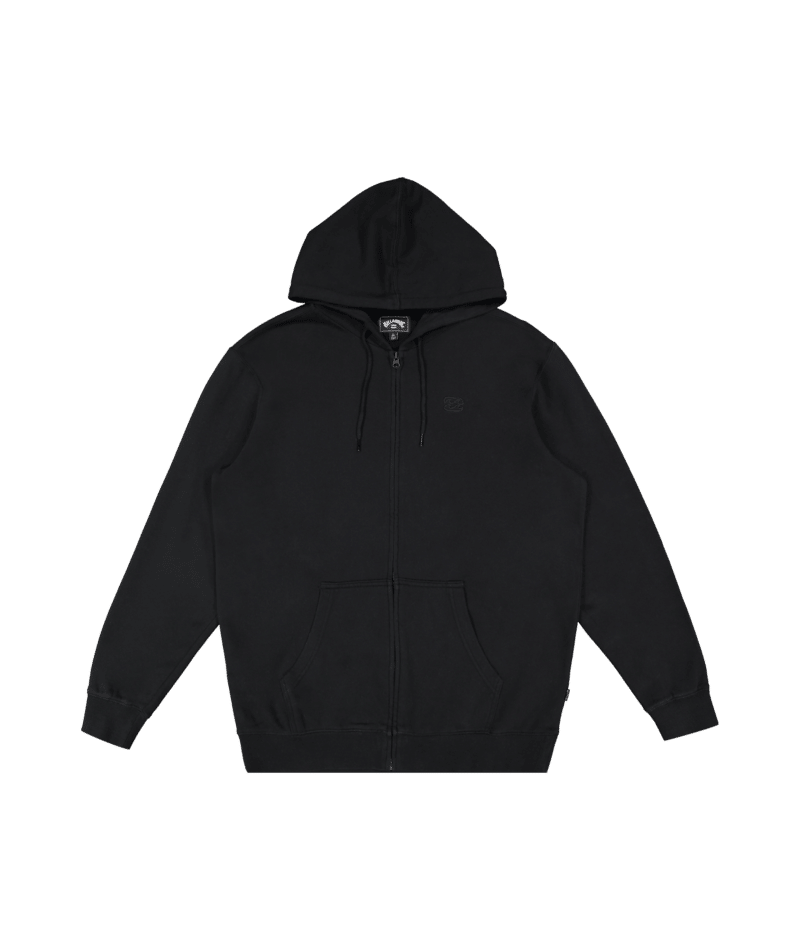 Billabong Premium Ww Zip Thru Hood in BLACK