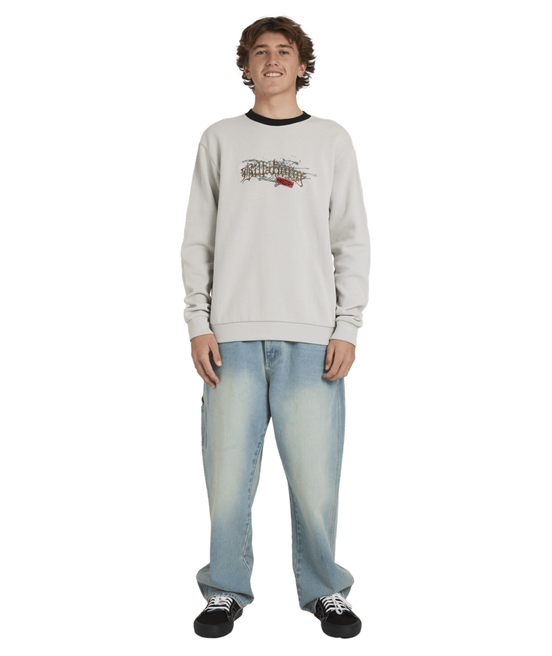 Billabong Immortal Core Crew in FOG