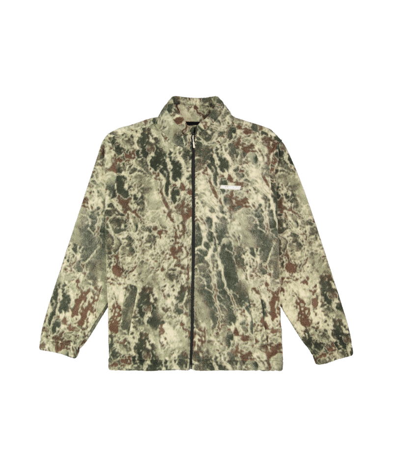 Billabong Boundary Mock Zip in CAMO