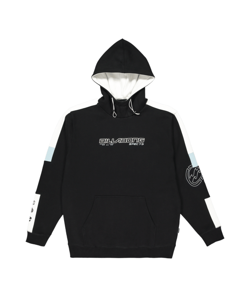 Billabong Spec 73 Pop Mock Hood in BLACK