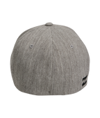 Billabong Arch Flexfit Cap in LIGHT GREY HEATHER
