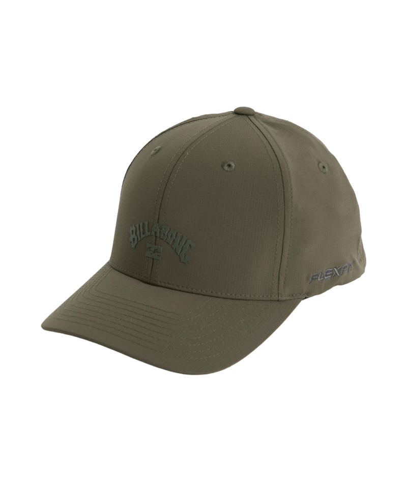 Billabong Surftrek Ripstop Flexfit Cap in MILITARY