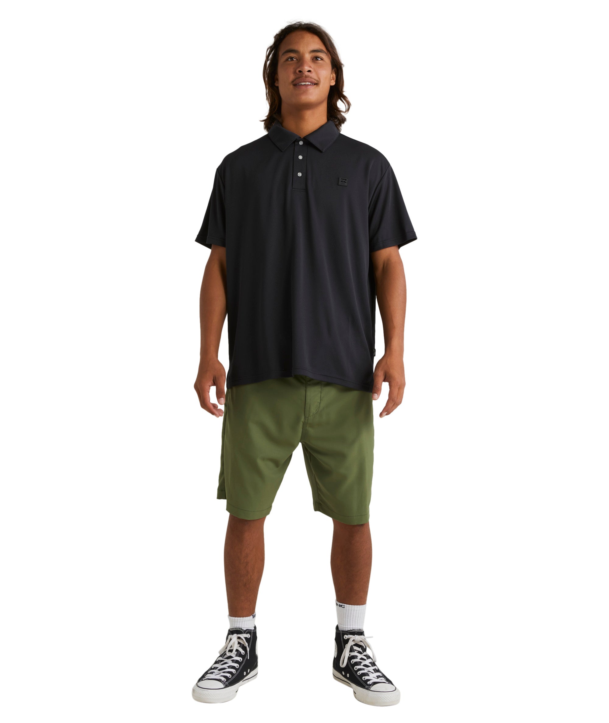 Billabong Adiv Polo in BLACK