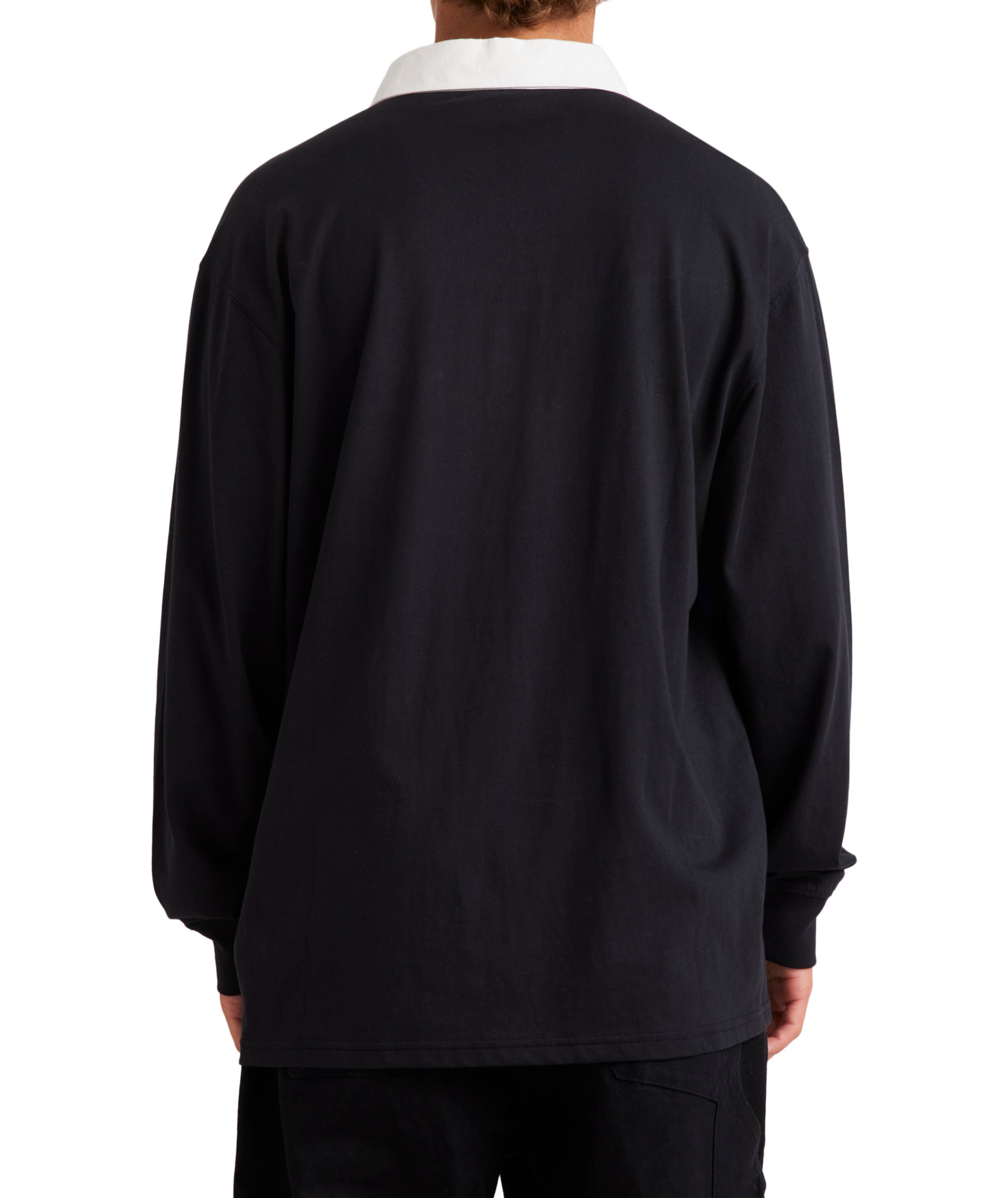 Billabong Warped Ls Rugby in BLACK