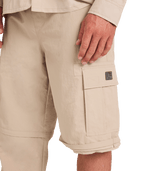 Billabong Strike Mission Zip Off Pant in BONE
