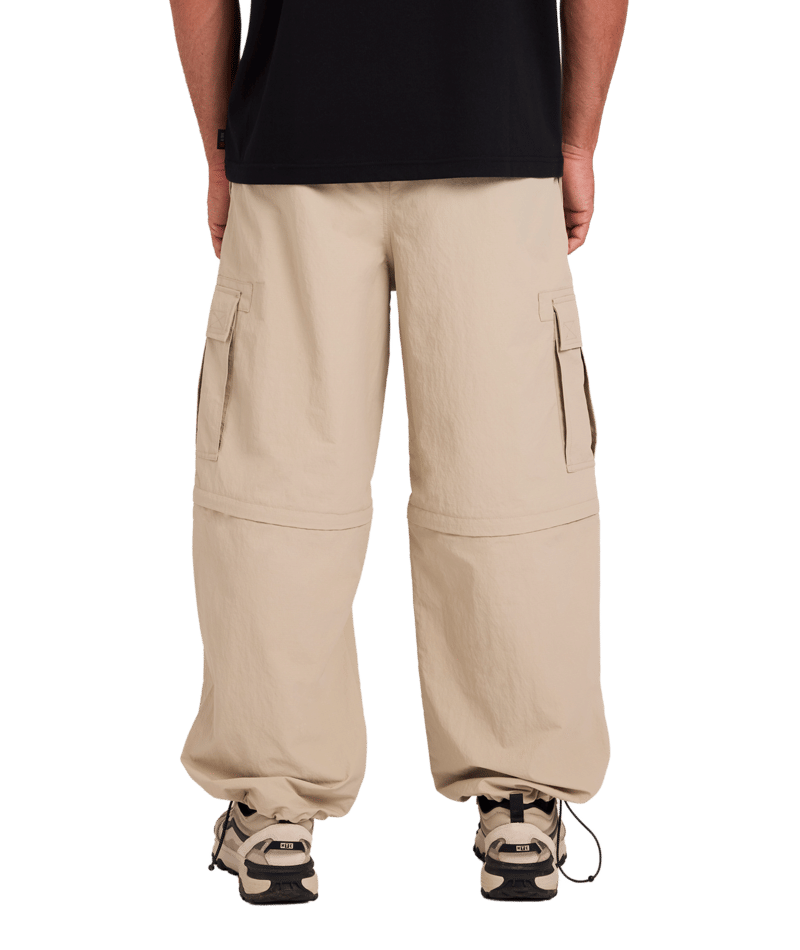 Billabong Strike Mission Zip Off Pant in BONE