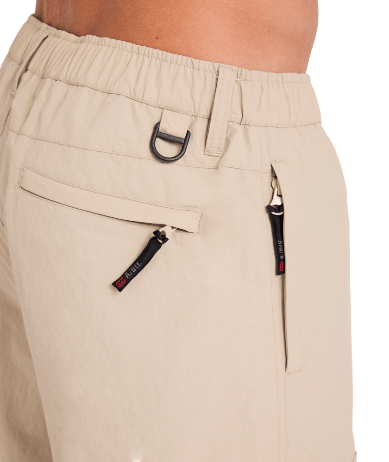 Billabong Strike Mission Zip Off Pant in BONE