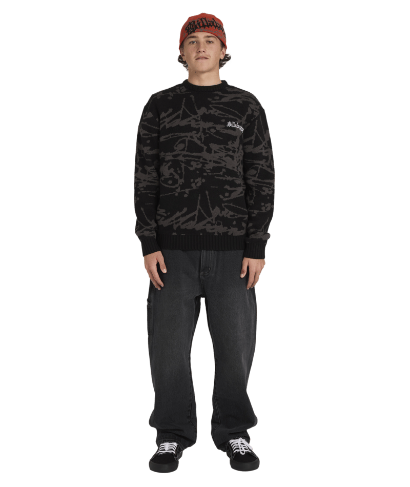 Billabong Immortal Sweater in BLACK