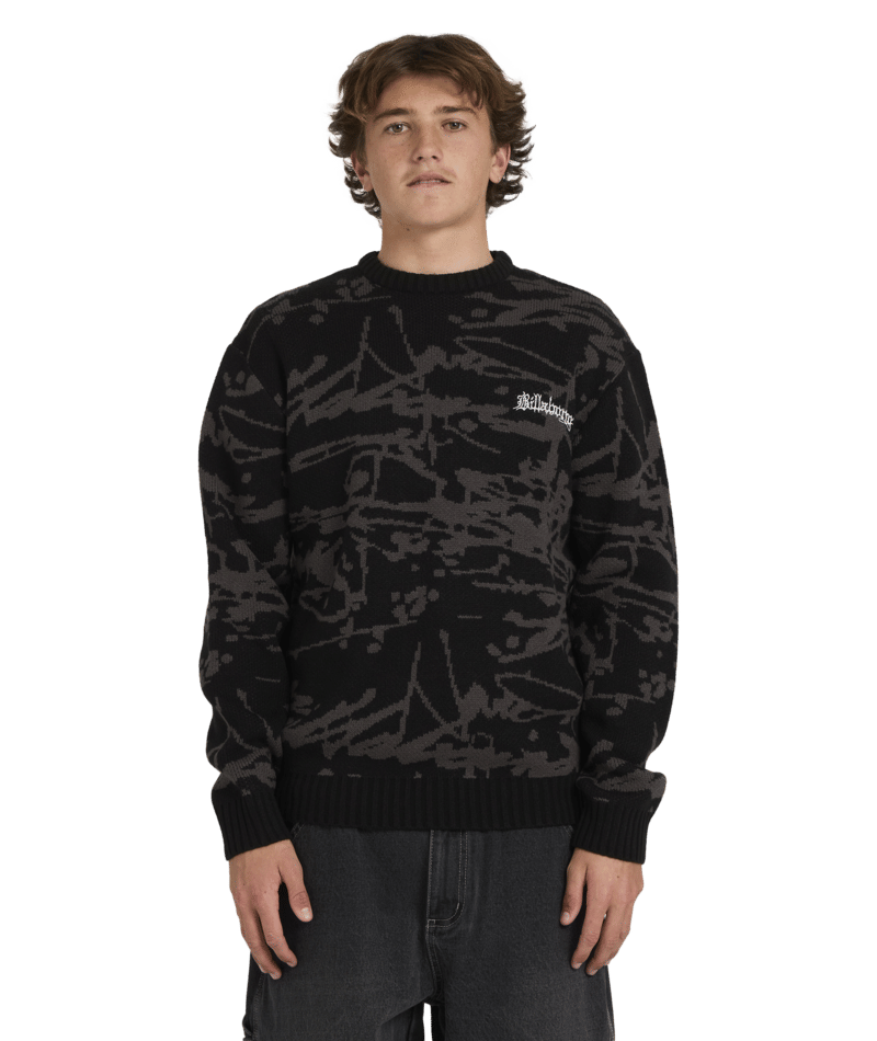 Billabong Immortal Sweater in BLACK