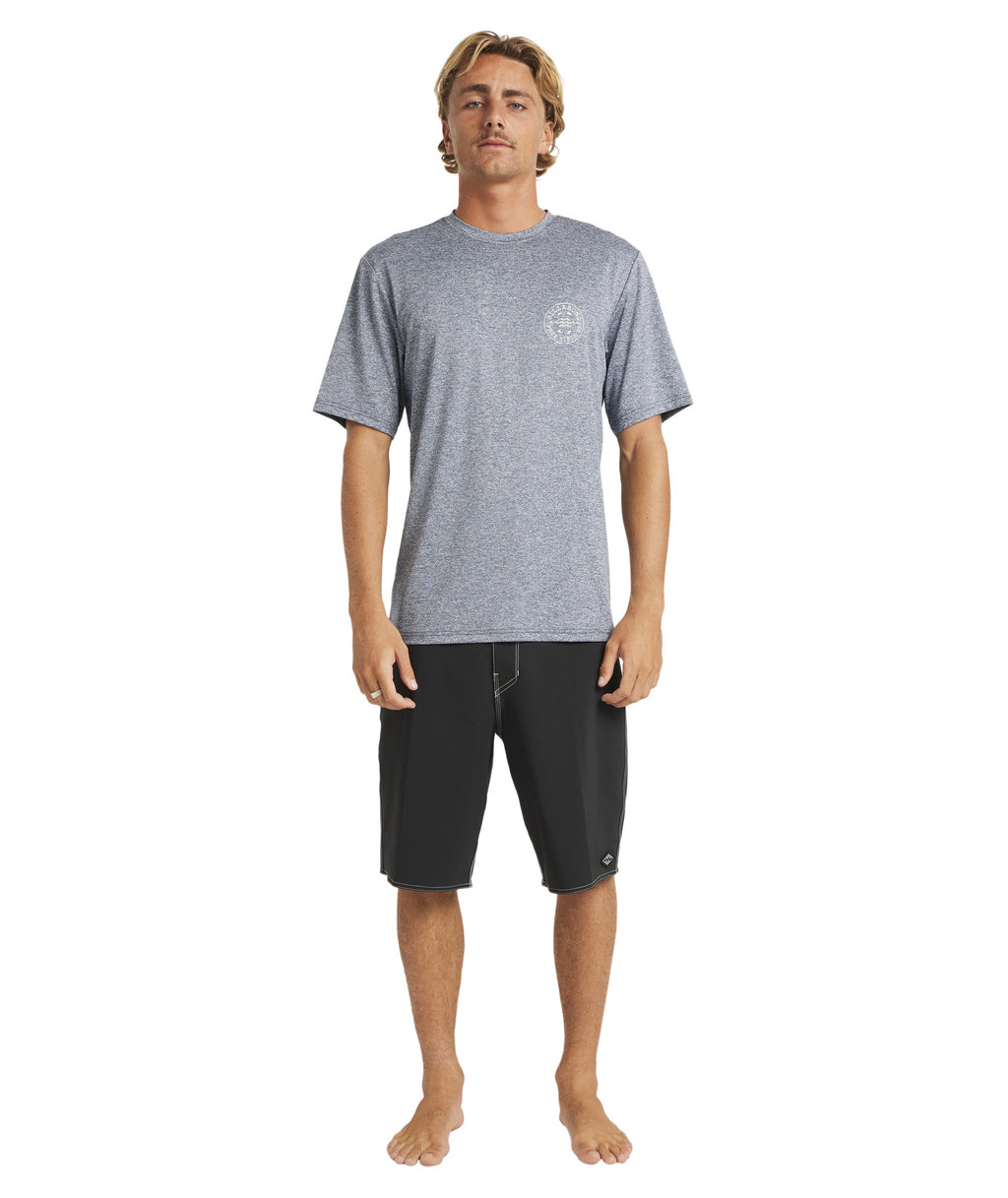 Billabong Big Wave Daz Lf Ss in NAVY HEATHER