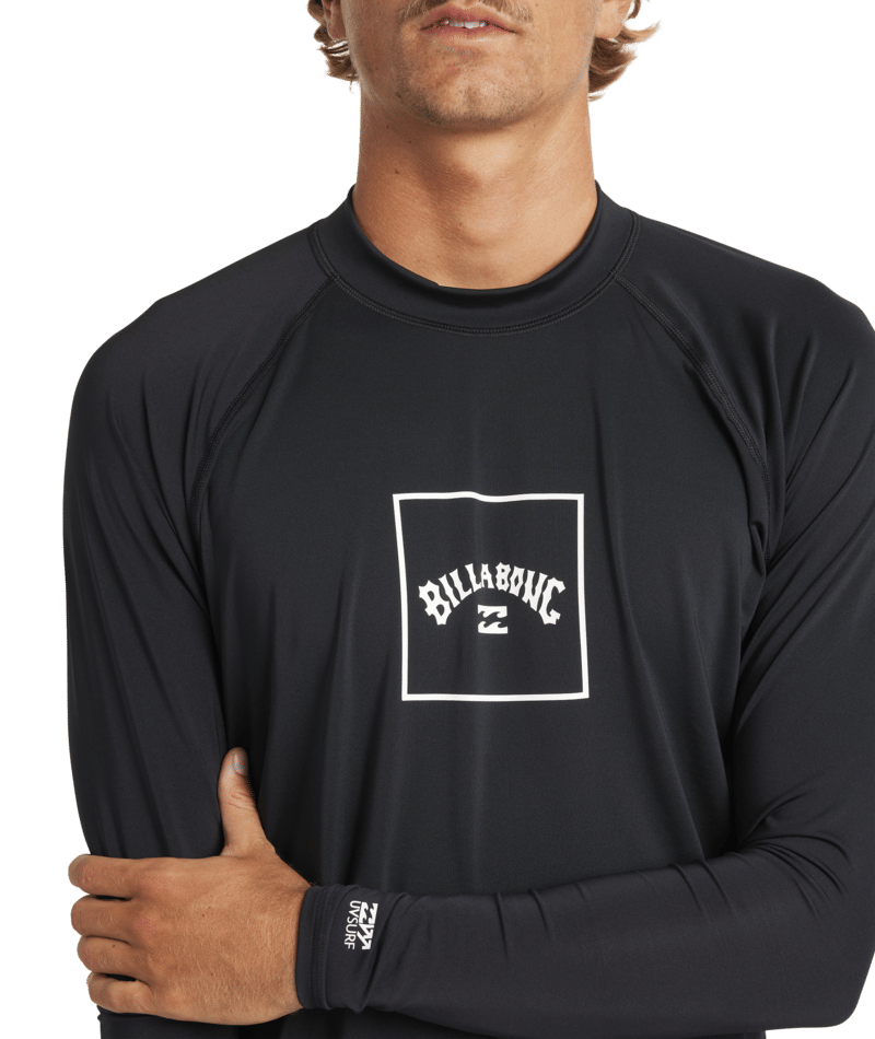 Billabong Boxed Arch Rf Ls in BLACK