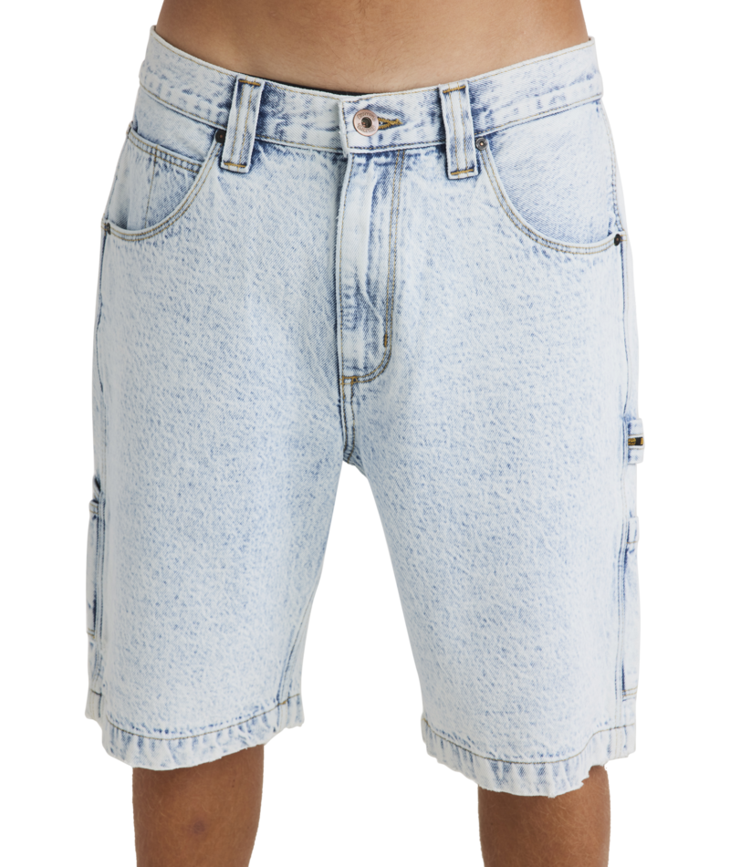 Billabong Bad Dog Workwear Short in STONE BLUE
