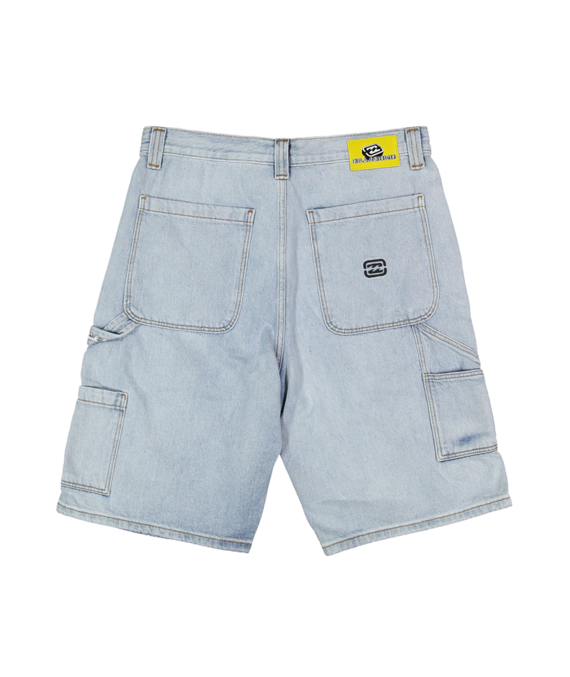 Billabong Bad Dog Workwear Short in STONE BLUE