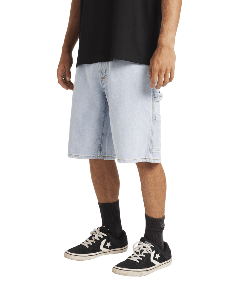 Billabong Bad Dog Workwear Short in STONE BLUE