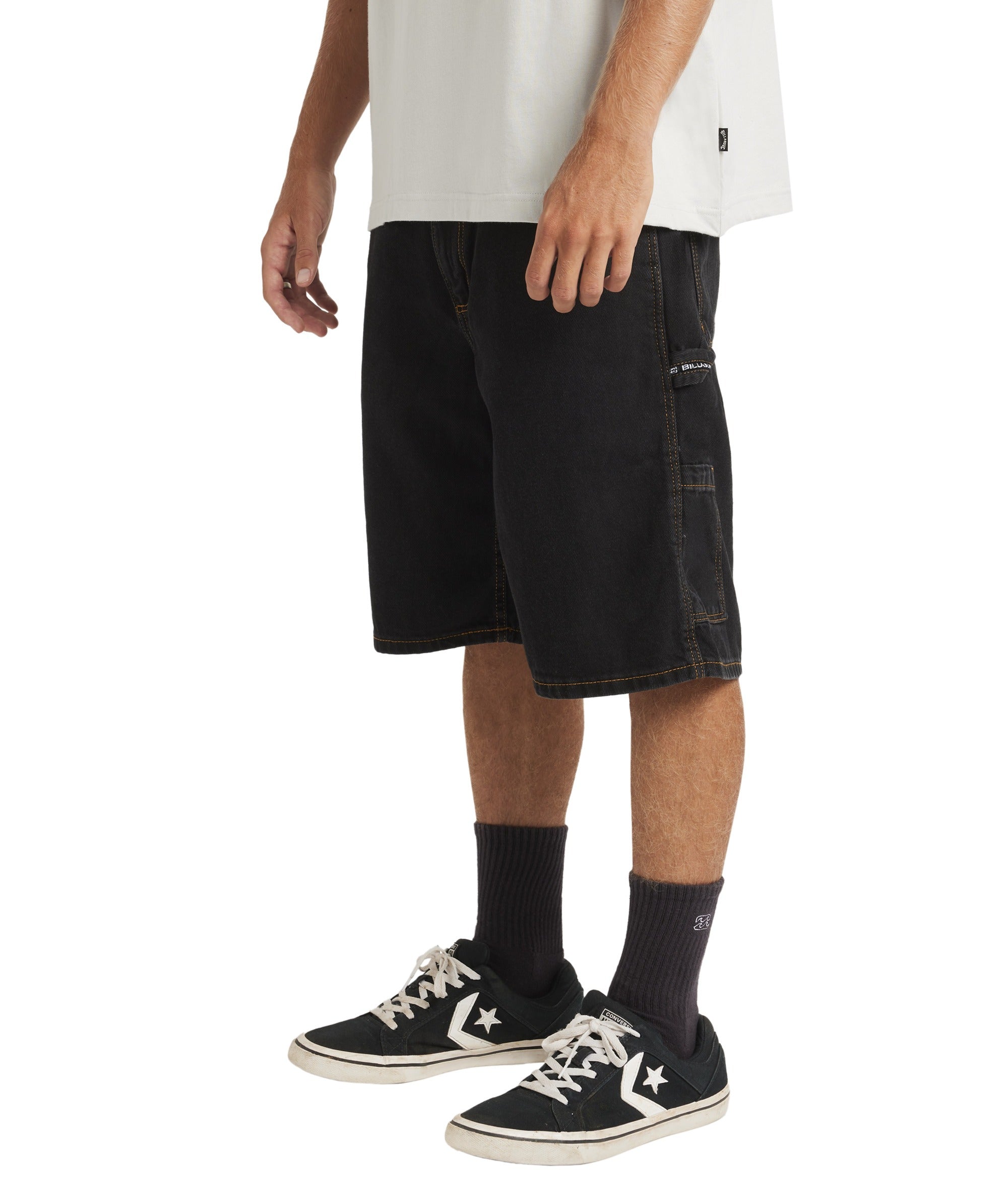 Billabong Bad Dog Denim in WASHED BLACK