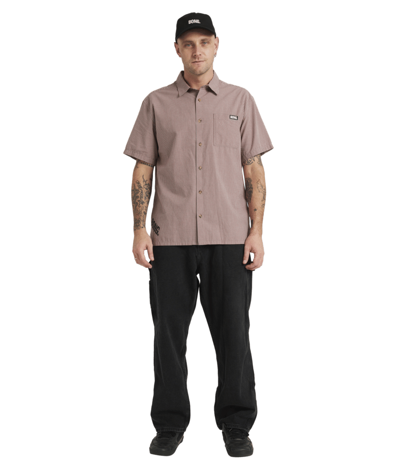 Billabong Mogul Ss in DUST RED