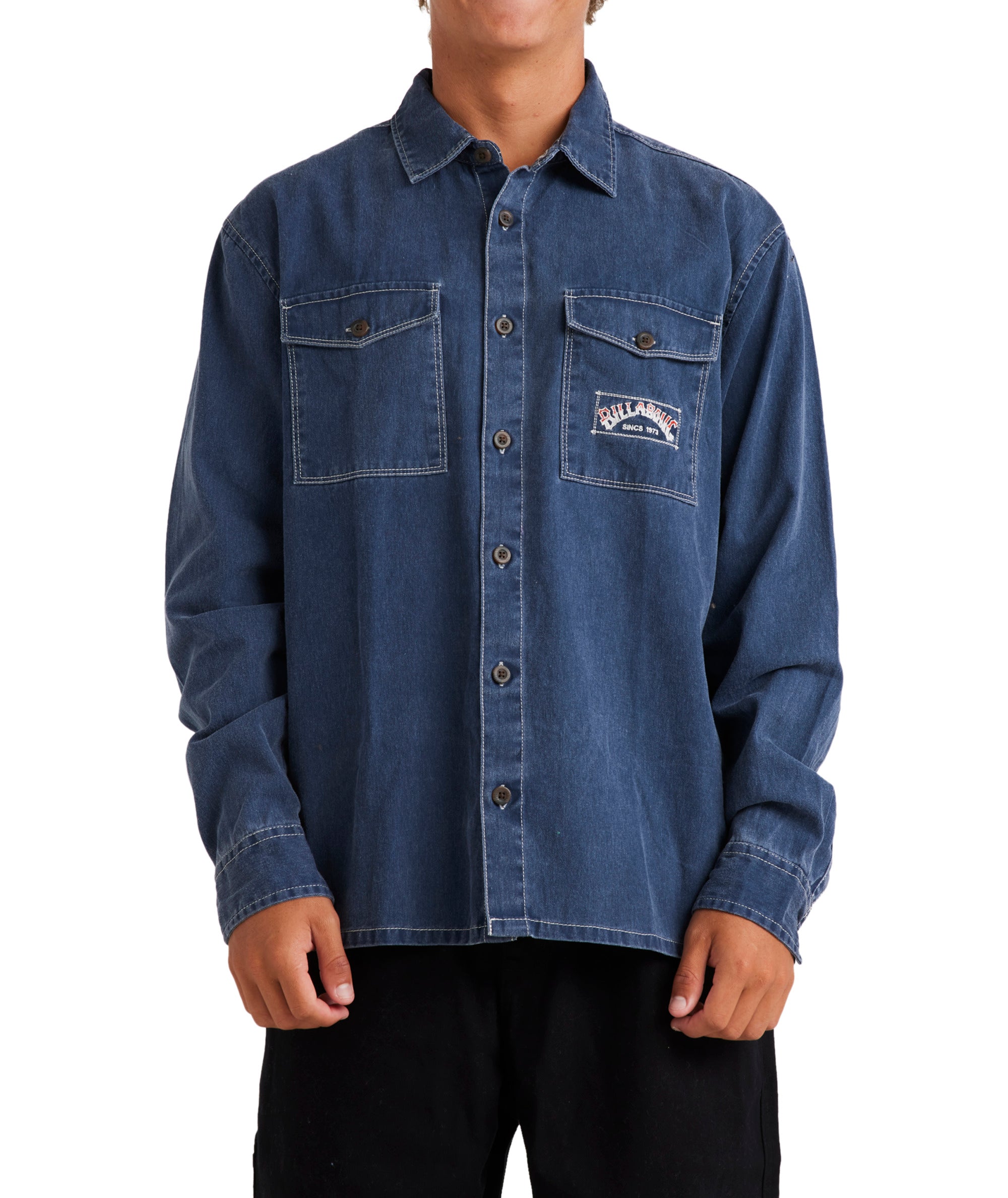 Billabong Bong Years Over Shirt in INDIGO