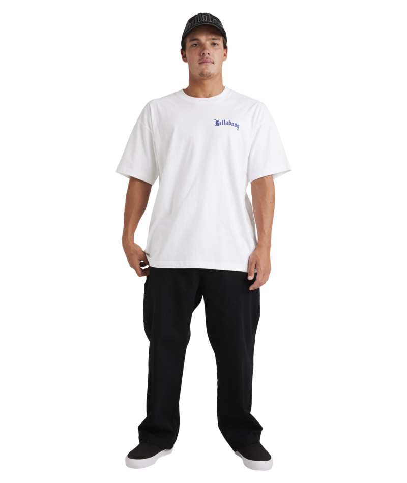 Billabong Immortal Arch Ss Tee in WHITE