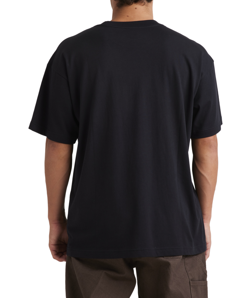 Billabong Chrome Bracket Ss in BLACK