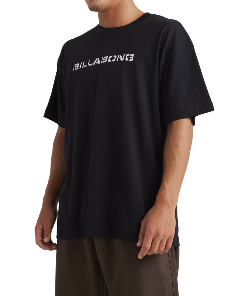 Billabong Chrome Bracket Ss in BLACK