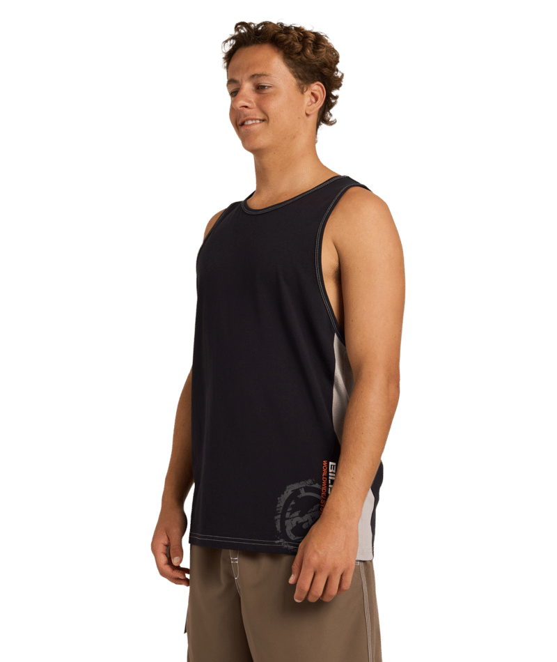 Billabong Spec 73 Blast Tank in OFF BLACK