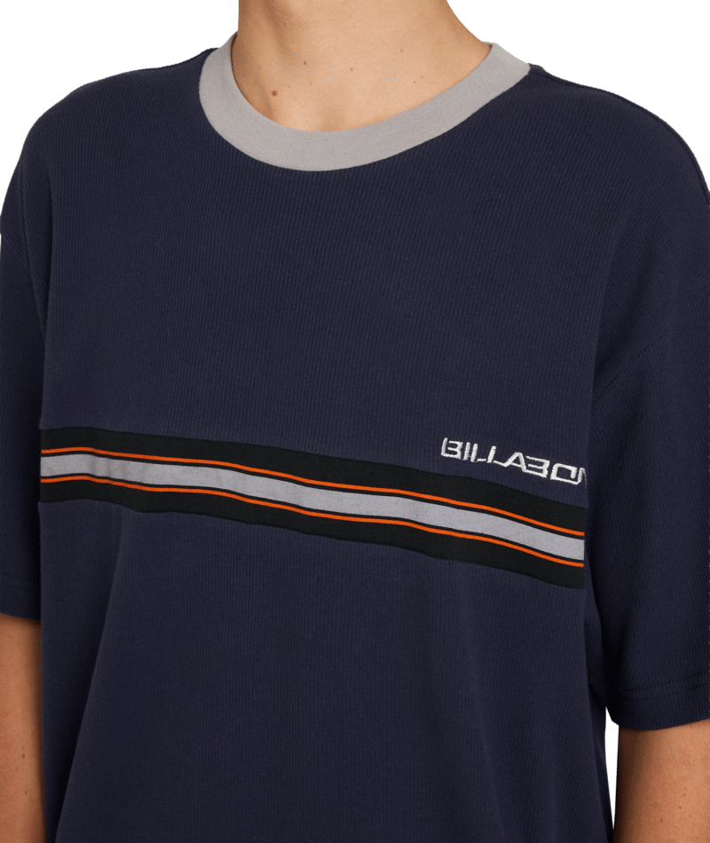 Billabong Spec Ribbed Ss in DUSTY INDIGO