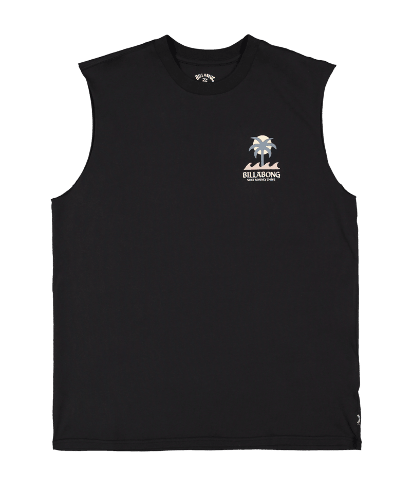 Billabong Portal Muscle in WASHED BLACK