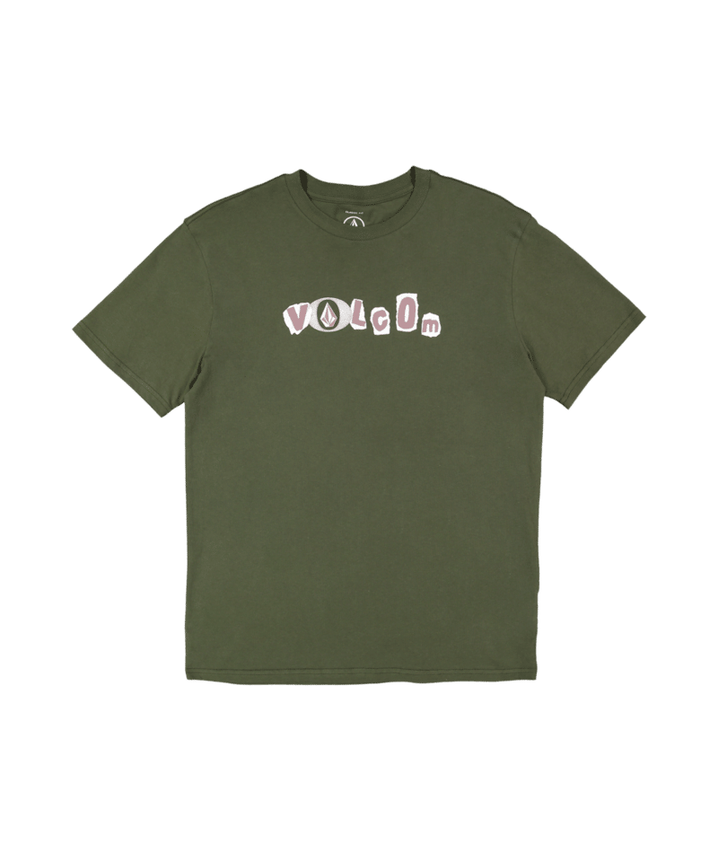 Volcom Angst Yth Ss in SQUADRON GREEN