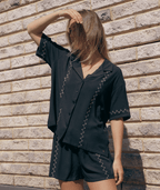 Volcom Bloomz Ss in BLACK