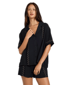 Volcom Bloomz Ss in BLACK