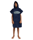 Quiksilver Waxheads Hooded Towel Yth in MOOD INDIGO