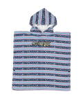 Quiksilver Pitted Hooded Towel in STILLWATER