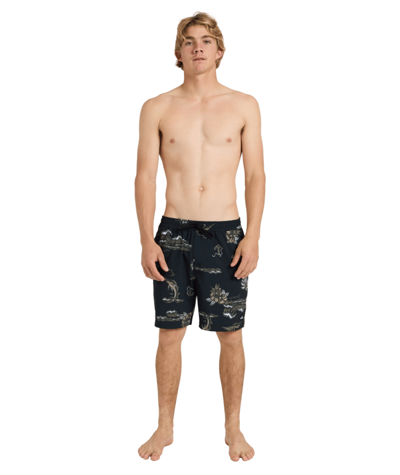 Quiksilver Ocean Volley 18 in BLACK